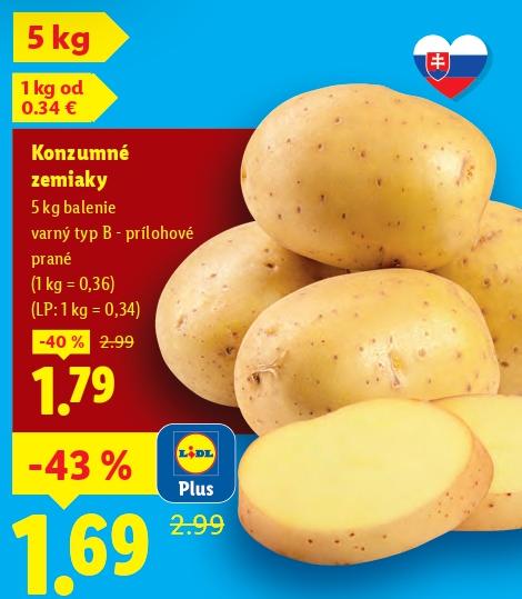 Konzumné zemiaky