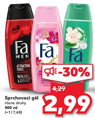 Sprchovací gél