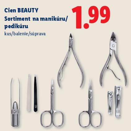 Sortiment na manikúru/pedikúru