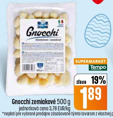 Gnocchi zemiakové