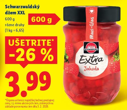 Schwarzwaldský džem XXL