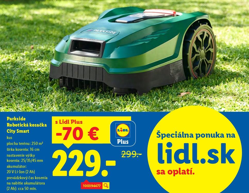 Robotická kosačka City Smart