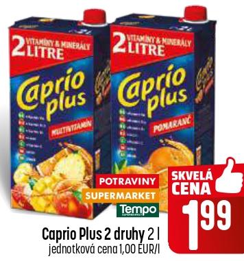 Caprio Plus 2 druhy
