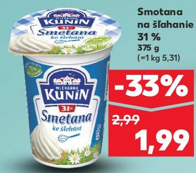 Smotana na šľahanie