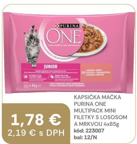 Multipack Mini Filetky s lososom a mrkvou