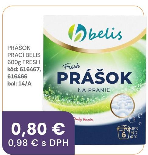 Prášok na pranie Fresh
