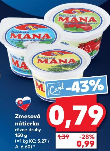 Zmesová nátierka