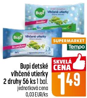 detské vlhčené utierky