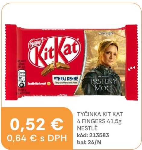 Tyčinka Kit Kat 4 Fingers