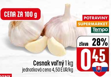 Cesnak voľný