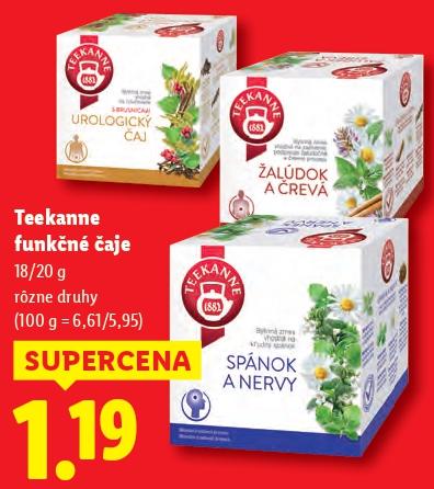 funkčné čaje