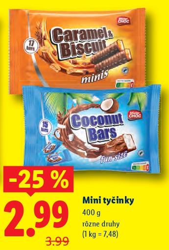 Mini tyčinky