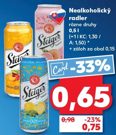 Nealkoholický radler