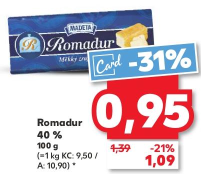 Romadur 40 %