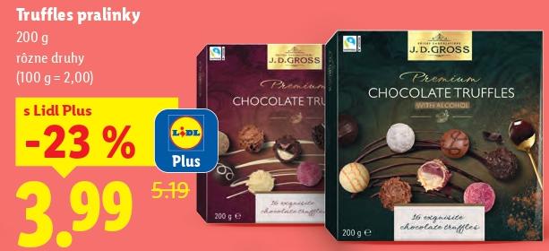Truffles pralinky