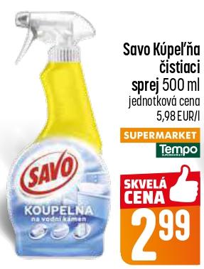 Kúpeľňa čistiaci sprej