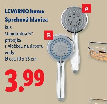 Sprchová hlavica