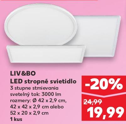 LED stropné svietidlo