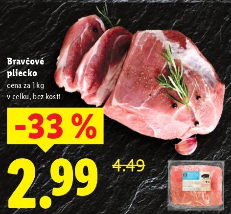 Bravčové pliecko