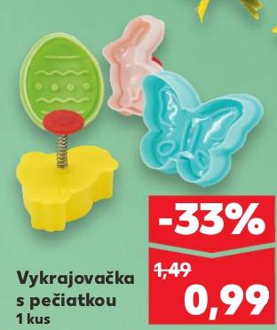 Vykrajovačka s pečiatkou