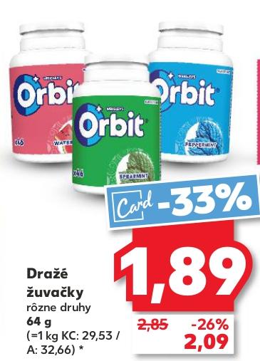 Dražé žuvačky
