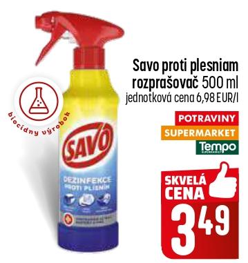 Savo proti plesniam rozprášovač