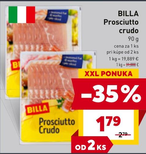 Prosciutto crudo