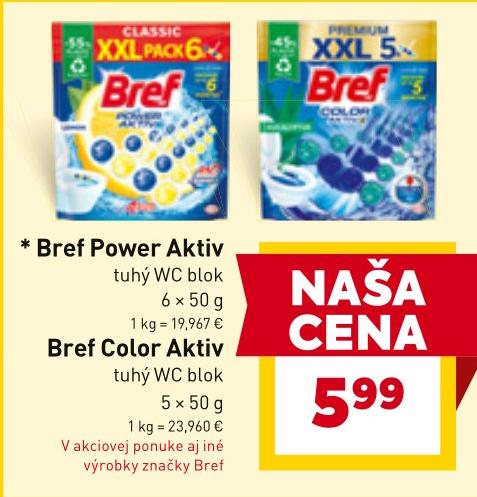 Bref Power Aktiv / Bref Color Aktiv