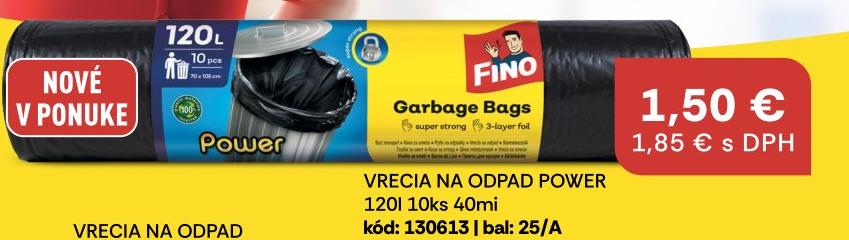 VRECIA NA ODPAD POWER