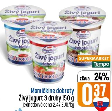 Živý jogurt