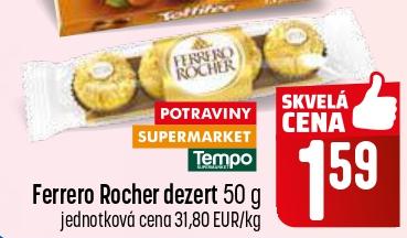 Ferrero Rocher dezert