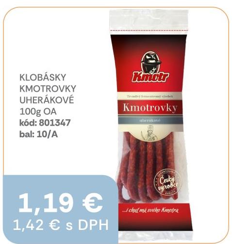 Klobásky Kmotrovky uherákové