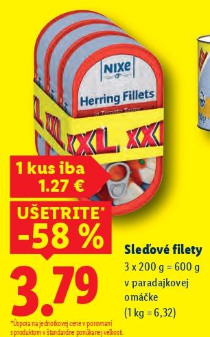 Sleďové filety