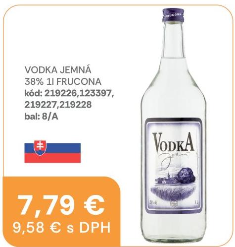 Vodka jemná