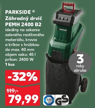 Záhradný drvič PEMH 2400 B2
