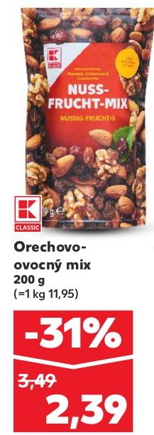 Orechovo-ovocný mix
