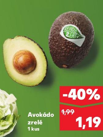 Avokádo zrelé