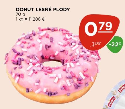 Donut lesné plody