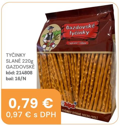 Tyčinky slané gazdovské