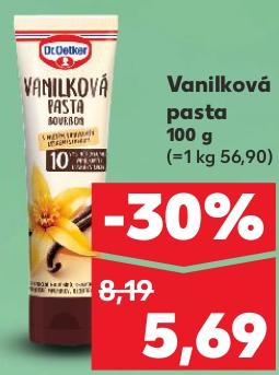 Vanilková pasta