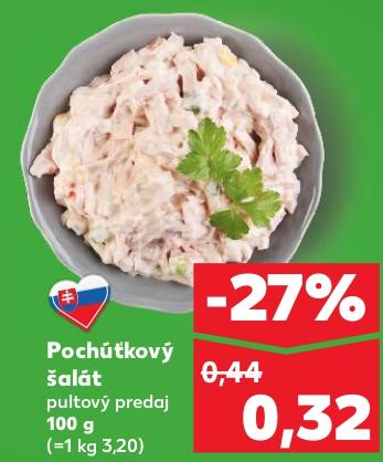 Pochúťkový šalát