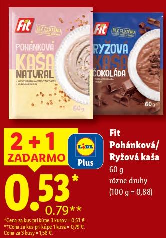 Pohánková/Ryžová kaša
