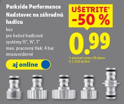 Nadstavec na záhradnú hadicu