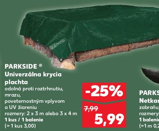 Univerzálna krycia plachta