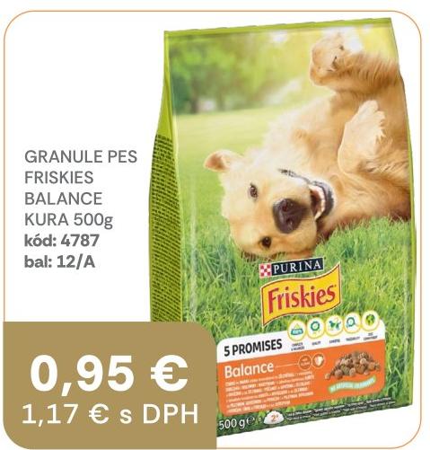 Granule pes Balance kura