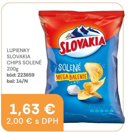 Lupienky Slovakia Chips solené
