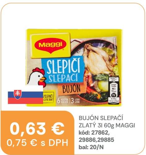 Bujón slepačí zlatý 3l 60g