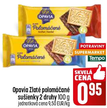 Zlaté polomáčané sušienky 2 druhy