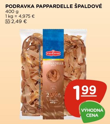 Pappardelle špaldové