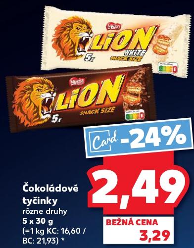 Lion chocolate bars